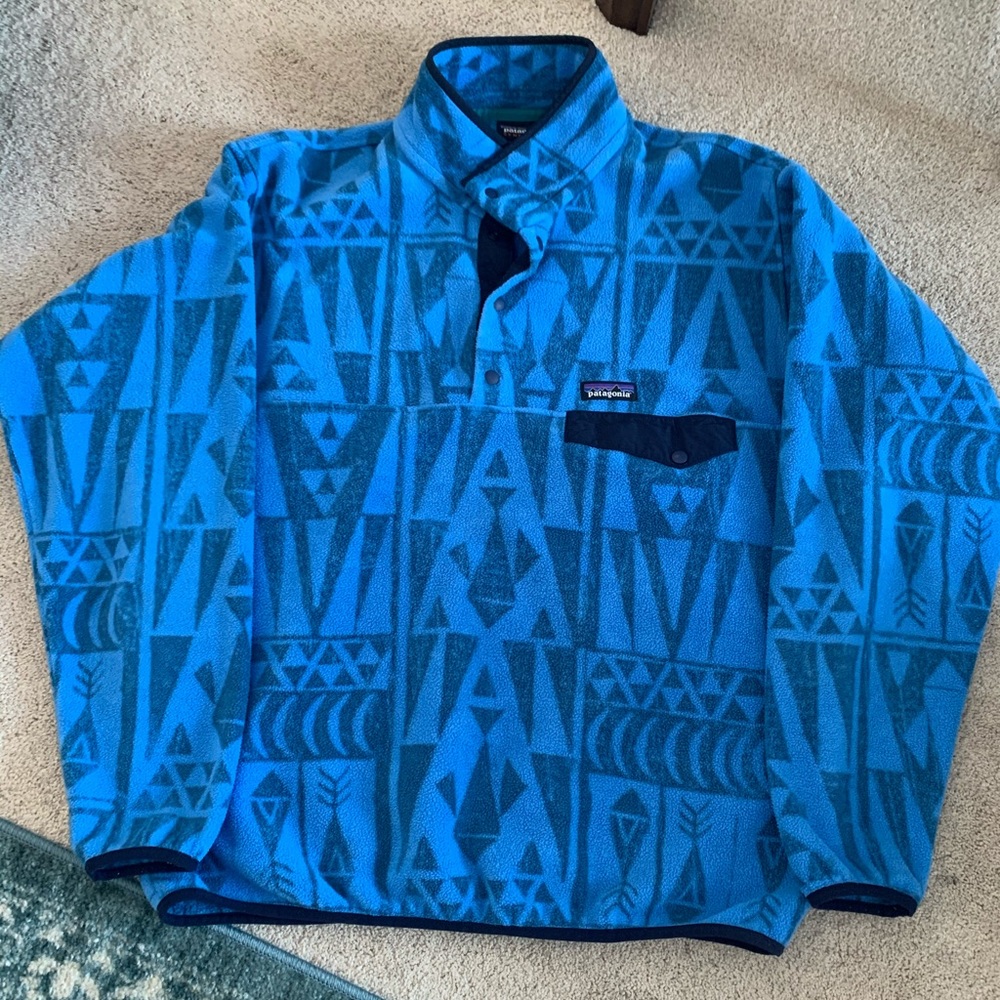 Patagonia Men’s Synchilla Pullover Snap-T fleece